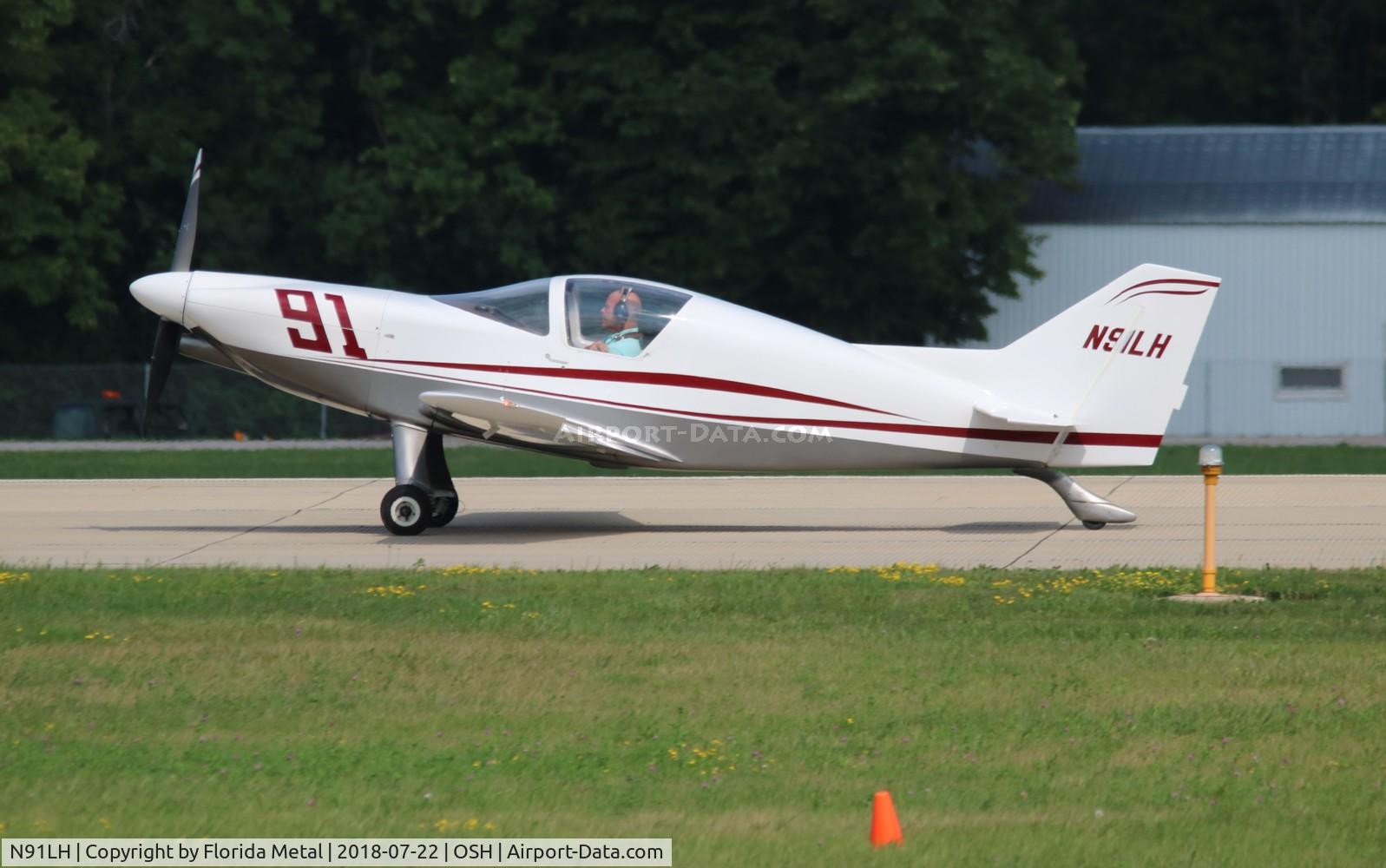 N91LH, 1997 Stoddard-Hamilton Glasair SH-2 C/N 549, Glasair SH-2