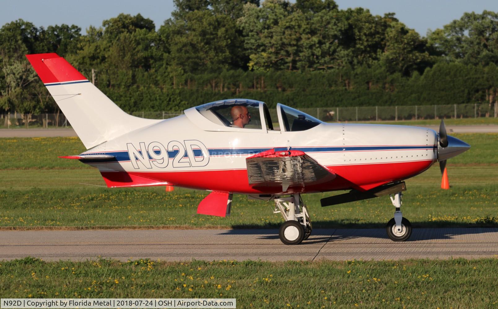 N92D, 1997 Questair Venture C/N DUNHAM 0002, Venture