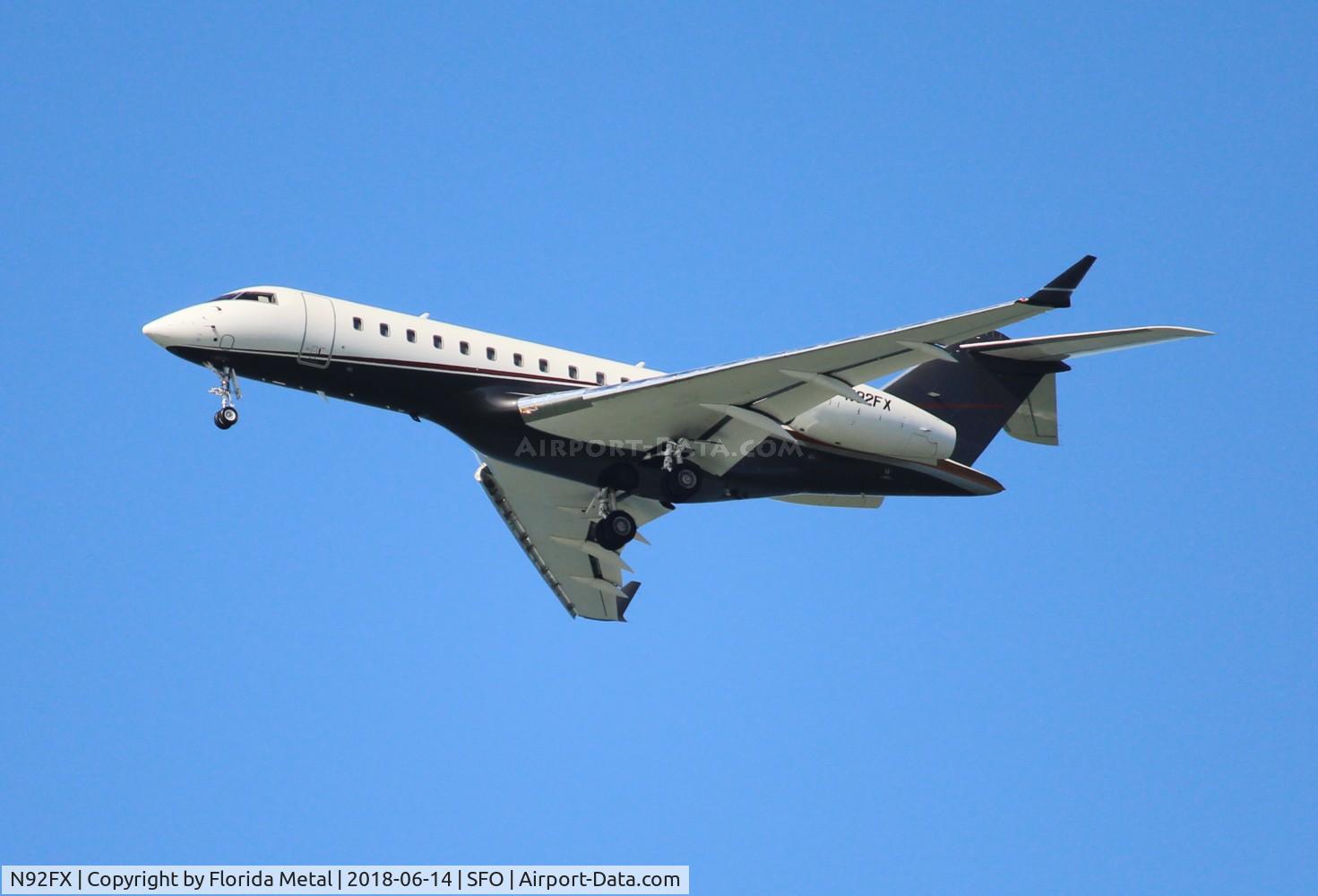 N92FX, 2004 Bombardier BD-700-1A10 Global Express C/N 9147, Global Express