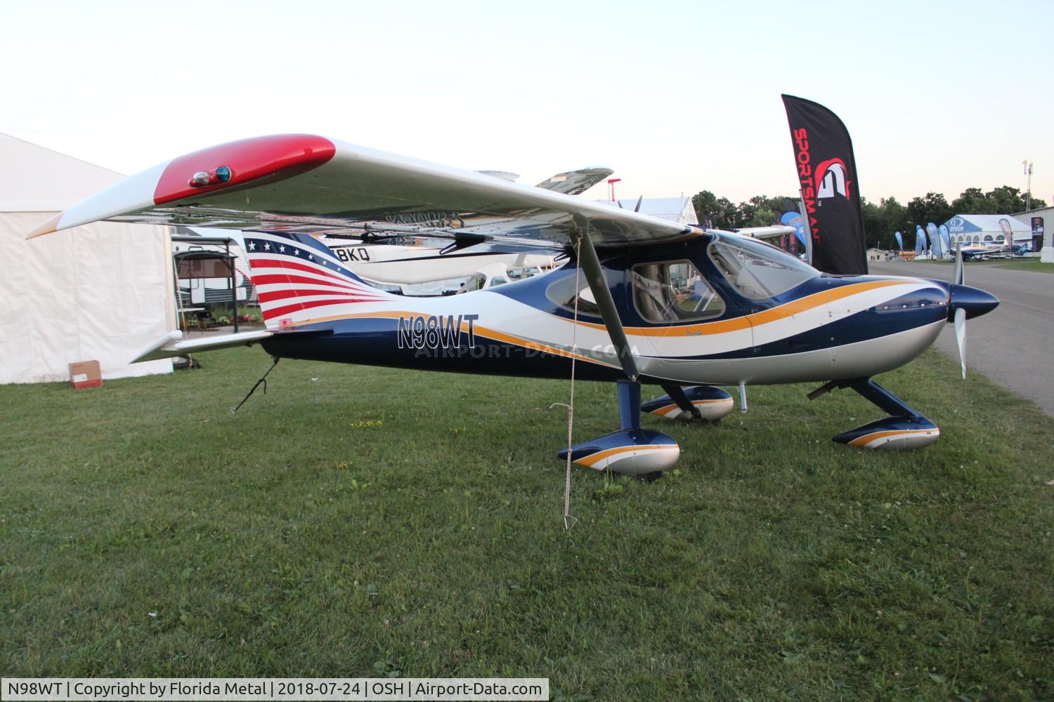N98WT, 2007 Glasair GS-2 Sportsman C/N 7179, GS-2 Sportsman