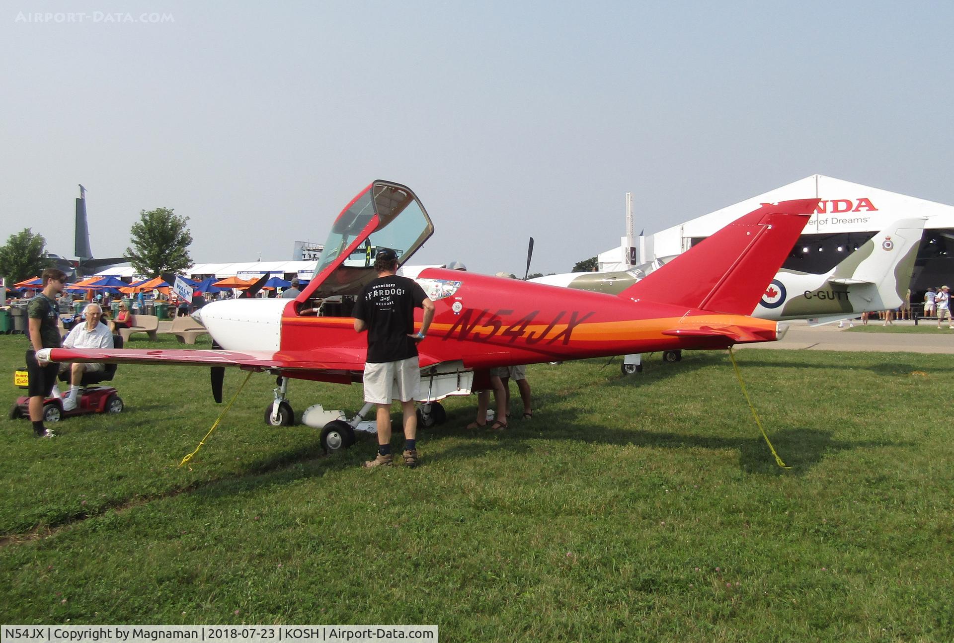 N54JX, 1999 Swearingen SX300 C/N 02, at EAA 18