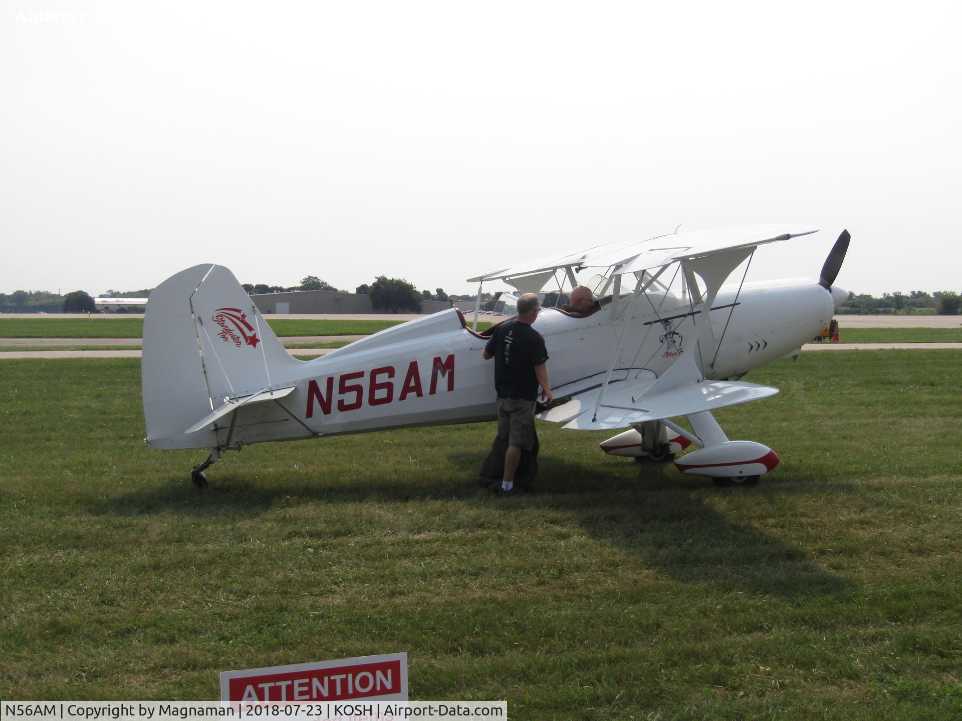 N56AM, 1976 Stolp SA-300 Starduster Too C/N 957, at EAA 18