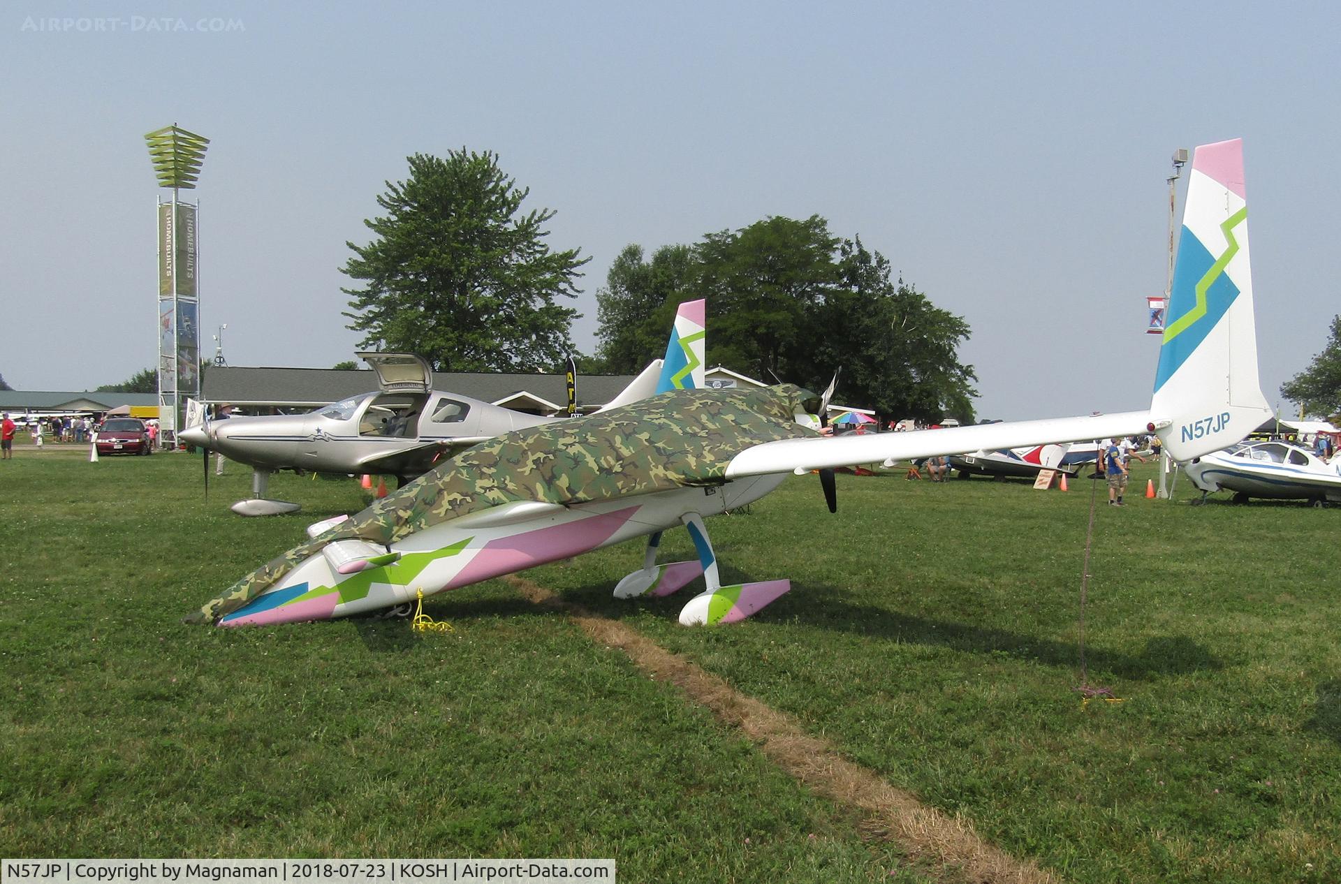 N57JP, 1994 Rutan Long-EZ C/N 1023, AT eaa 18