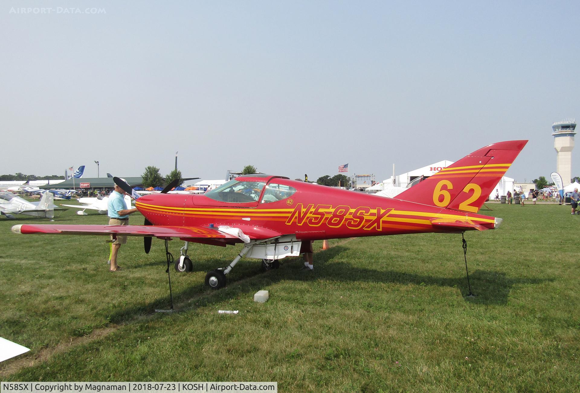 N58SX, 2001 Swearingen SX-300 C/N 50, at EAA 18