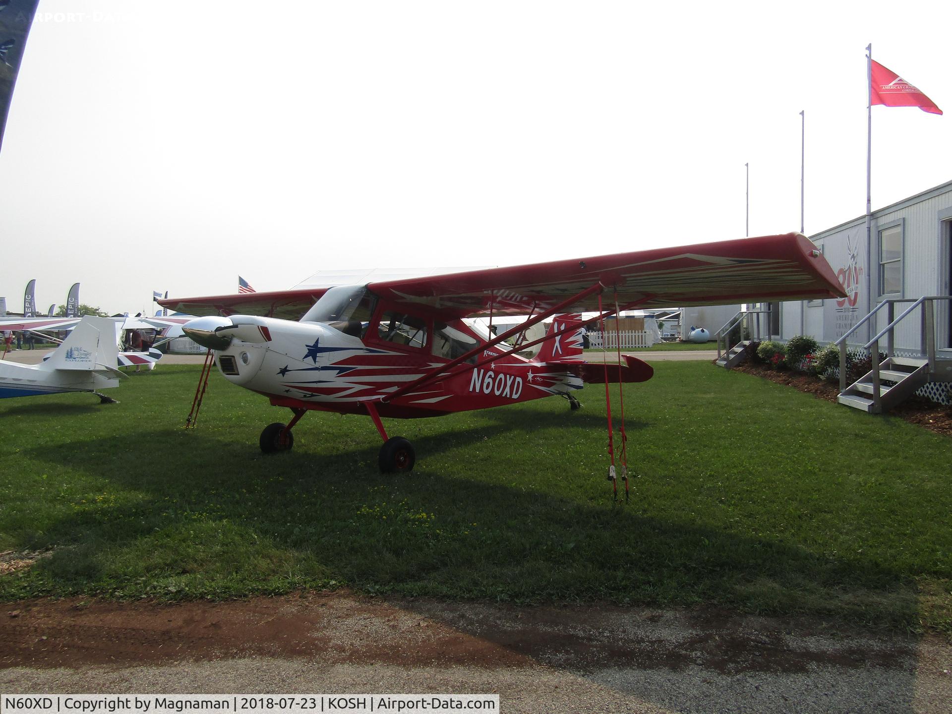 N60XD, 2015 American Champion 8KCAB Decathlon C/N 1160-2015, at EAA 18