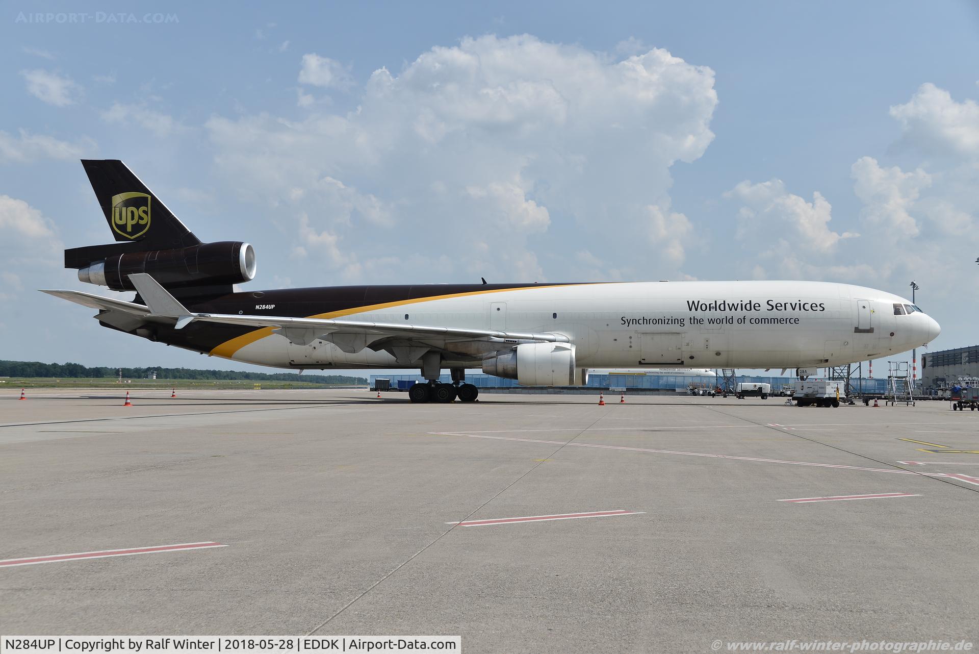 N284UP, 1997 McDonnell Douglas MD-11F C/N 48541, McDonnell Douglas MD-11F - 5X UPS United Parcel Service - 48541 - N284UP - 28.05.2018 - CGN