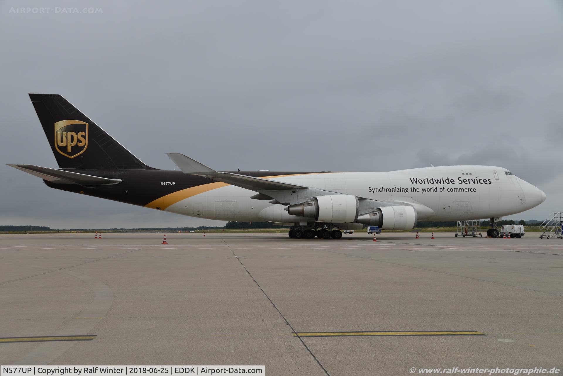 N577UP, 2009 Boeing 747-44AF C/N 35666, Boeing 747-44AF - 5X UPS United Parcel Service - 35666 - N577UP - 25.06.2018 - CGN