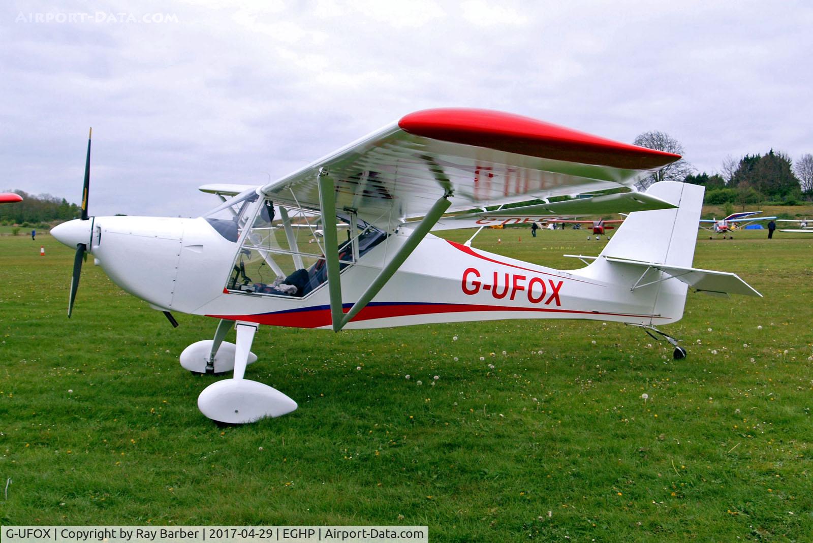 G-UFOX, 2012 Aeropro EuroFOX 912(1) C/N BMAA/HB/628, G-UFOX   Aeropro Eurofox 912 [BMAA/HB/628] Popham~G 29/04/2017