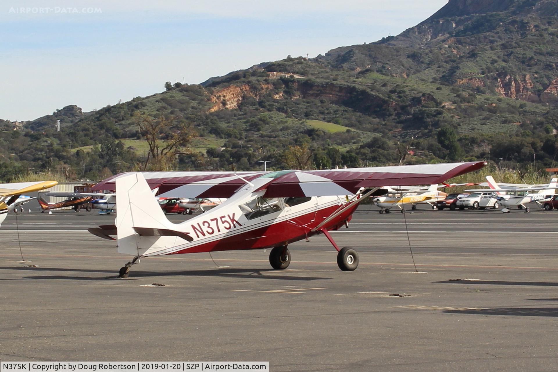 N375K, American Champion 8GCBC Scout C/N 530-2010, 2010 American Champion 8GCBC SCOUT, Lycoming O-360-E2C 180 Hp, on Transient Ramp