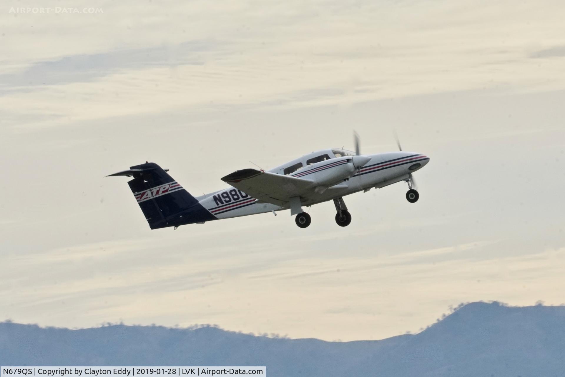 N679QS, 2002 Cessna 560XL Citation Excel C/N 560-5279, Livermore Airport California 2019.