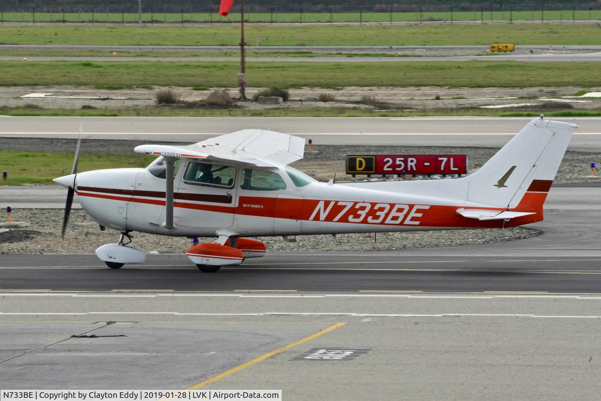 N733BE, 1976 Cessna 172N C/N 17268161, Livermore Airport California 2019.