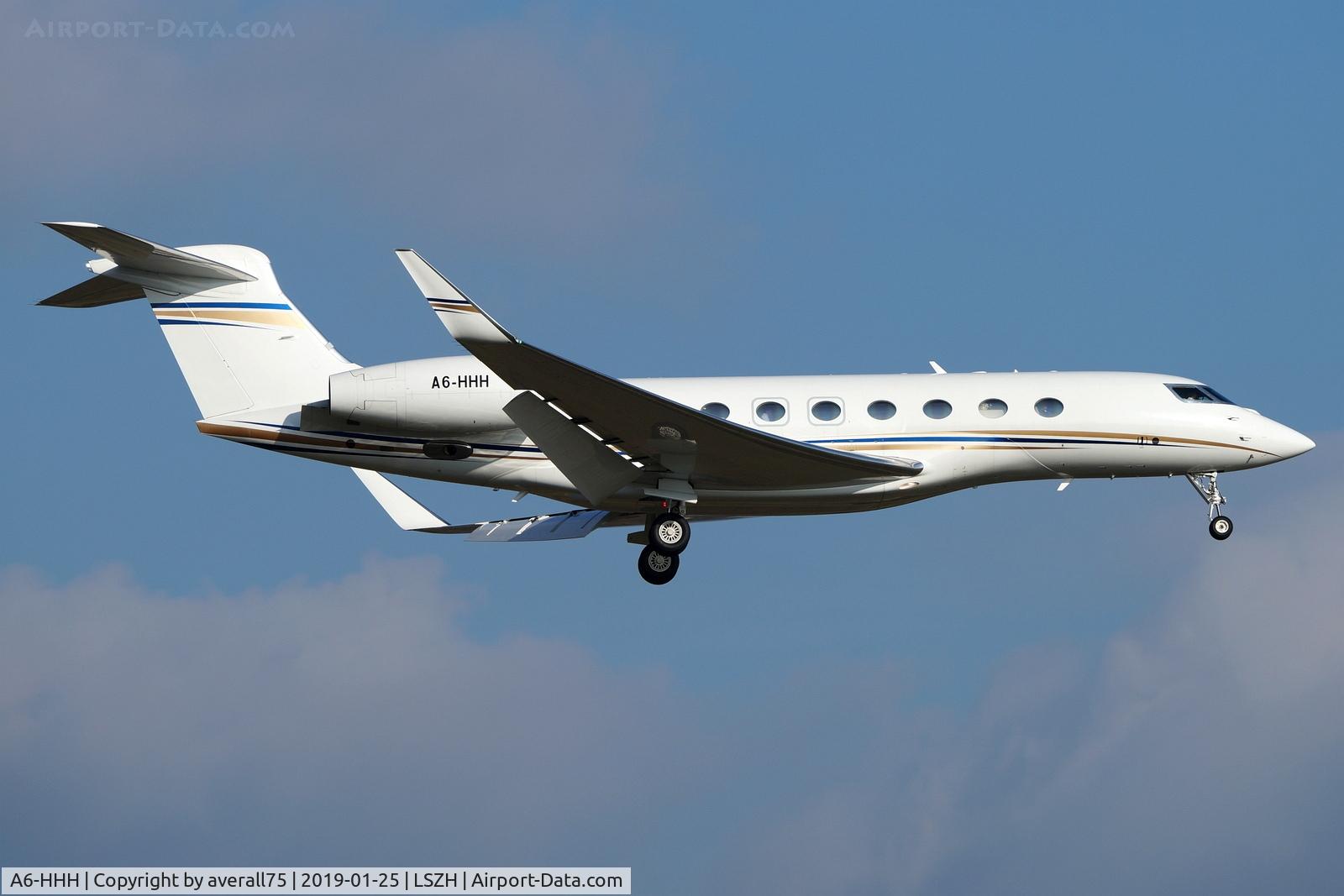 A6-HHH, 2014 Gulfstream Aerospace G650 (G-VI) C/N 6079, Dubai Air Wing Gulfstream G650 A6-HHH.