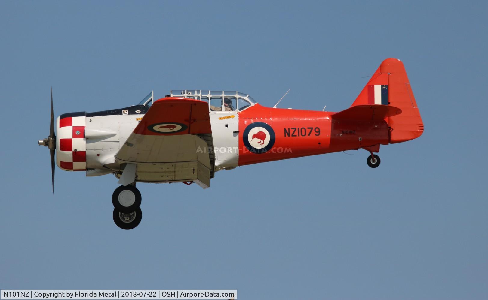 N101NZ, 1944 North American AT-6D Texan C/N 88-15611, AT-6D New Zealand Air Force