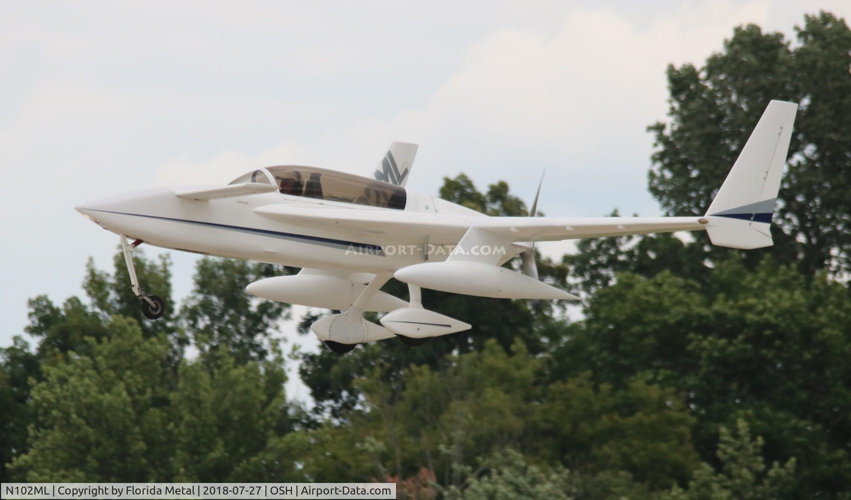 N102ML, 2000 Rutan Long-EZ C/N 001 (N102ML), Long EZ