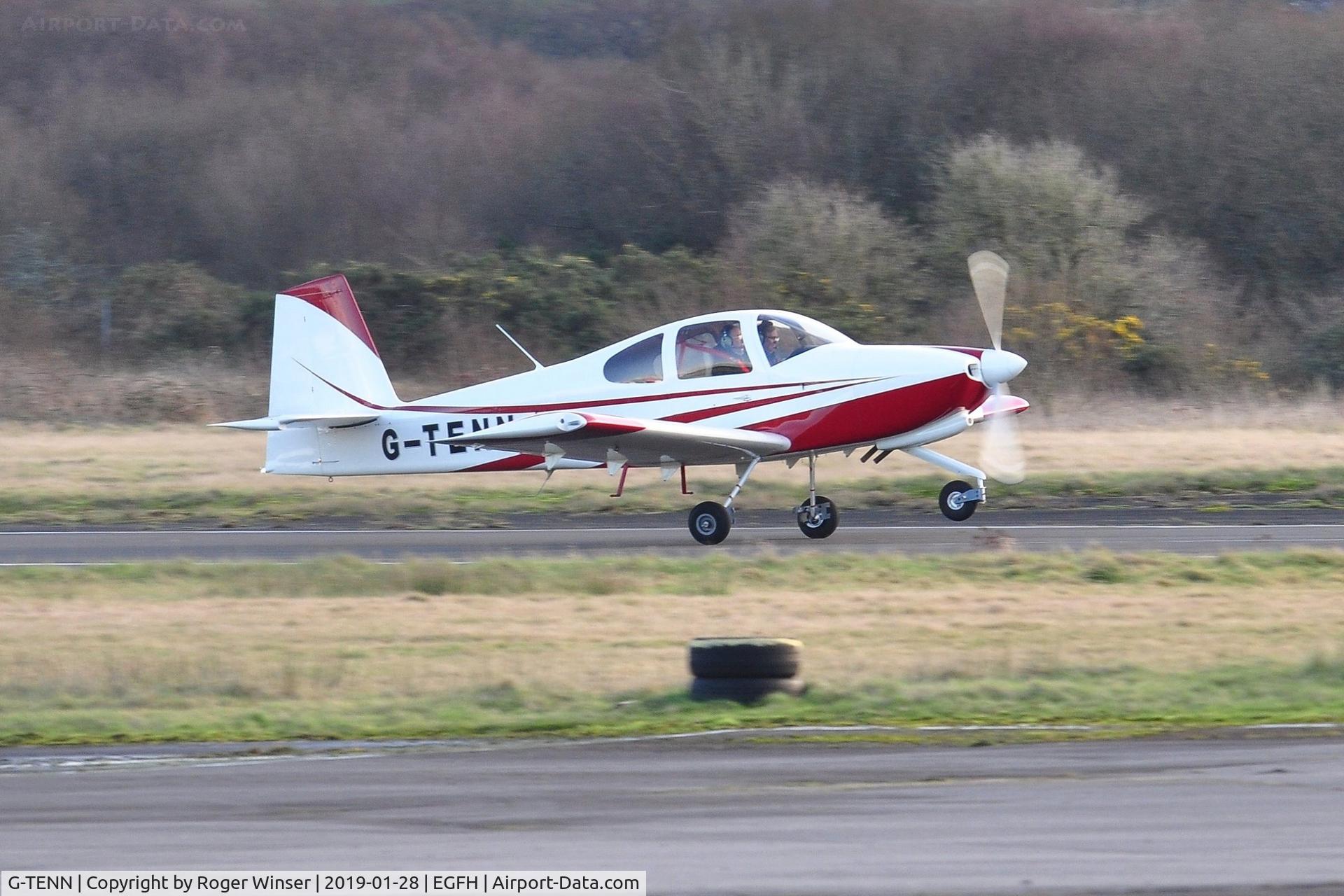 G-TENN, 2016 Vans RV-10 C/N LAA 339-15222, Resident RV-10 departing Runway 28.