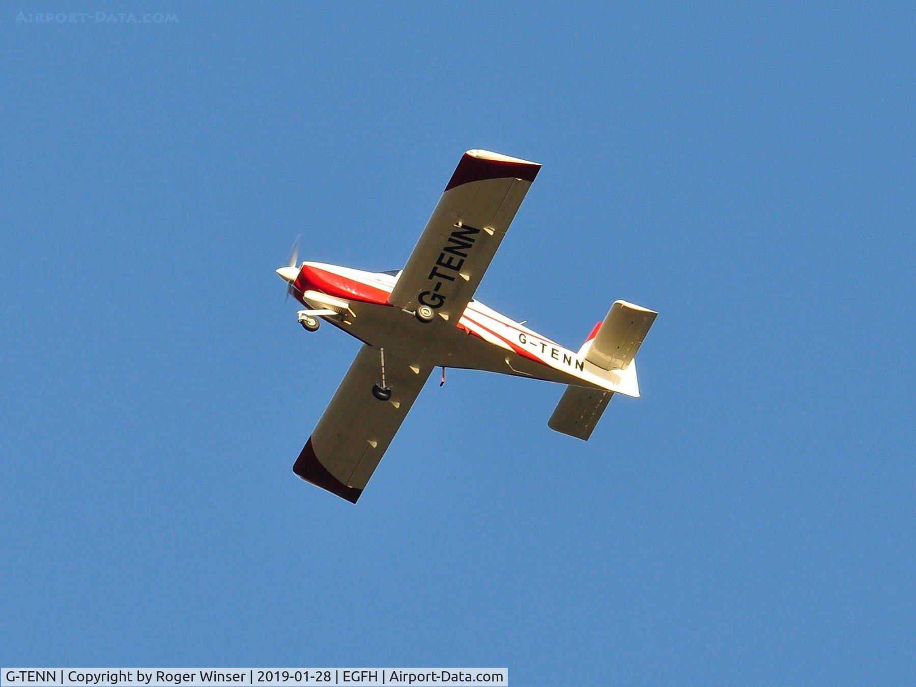 G-TENN, 2016 Vans RV-10 C/N LAA 339-15222, Resident RV-10 overhead.