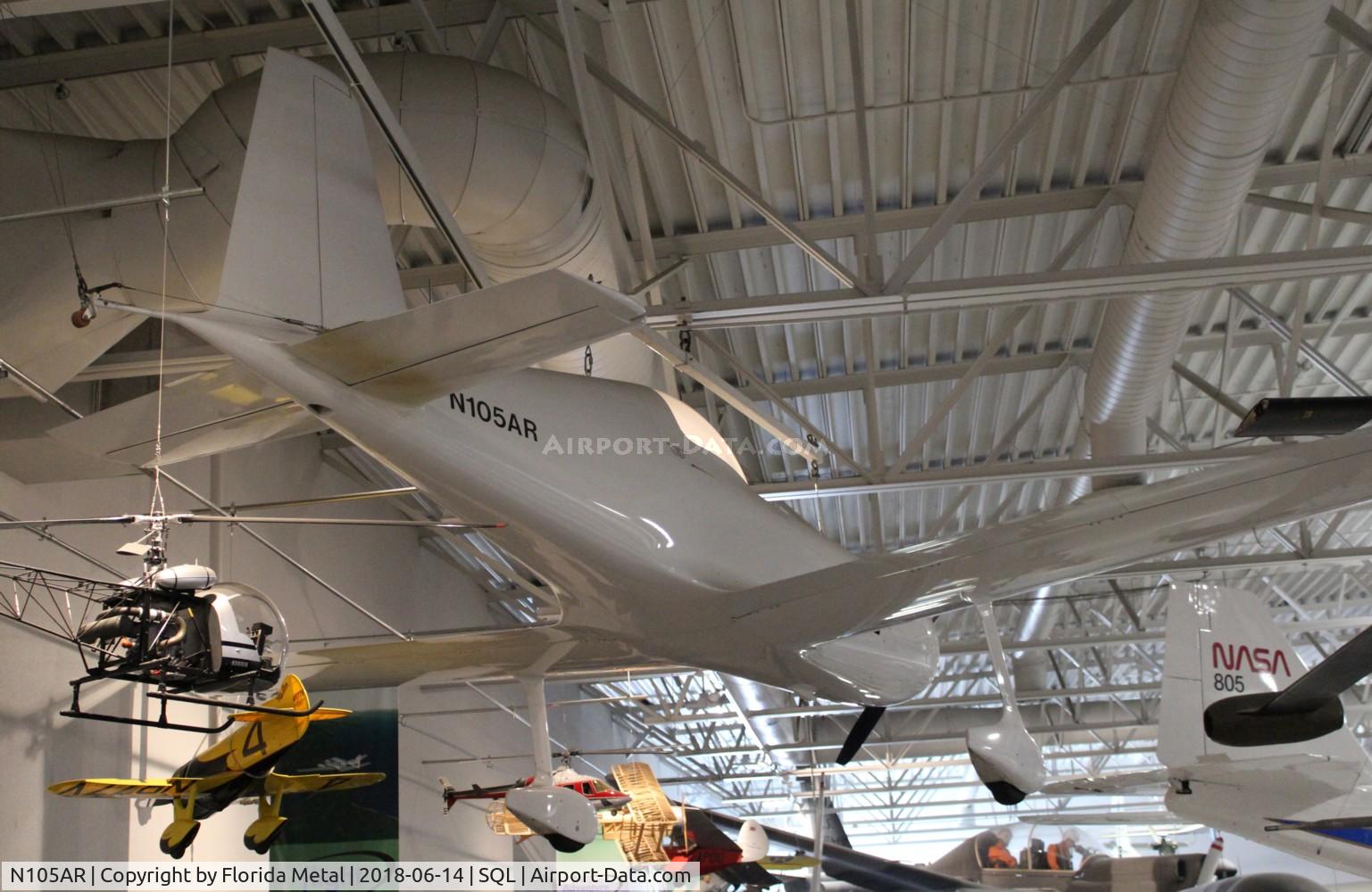 N105AR, 1991 Arnold Michael S AR-5 C/N X1, AR-5 homebuilt