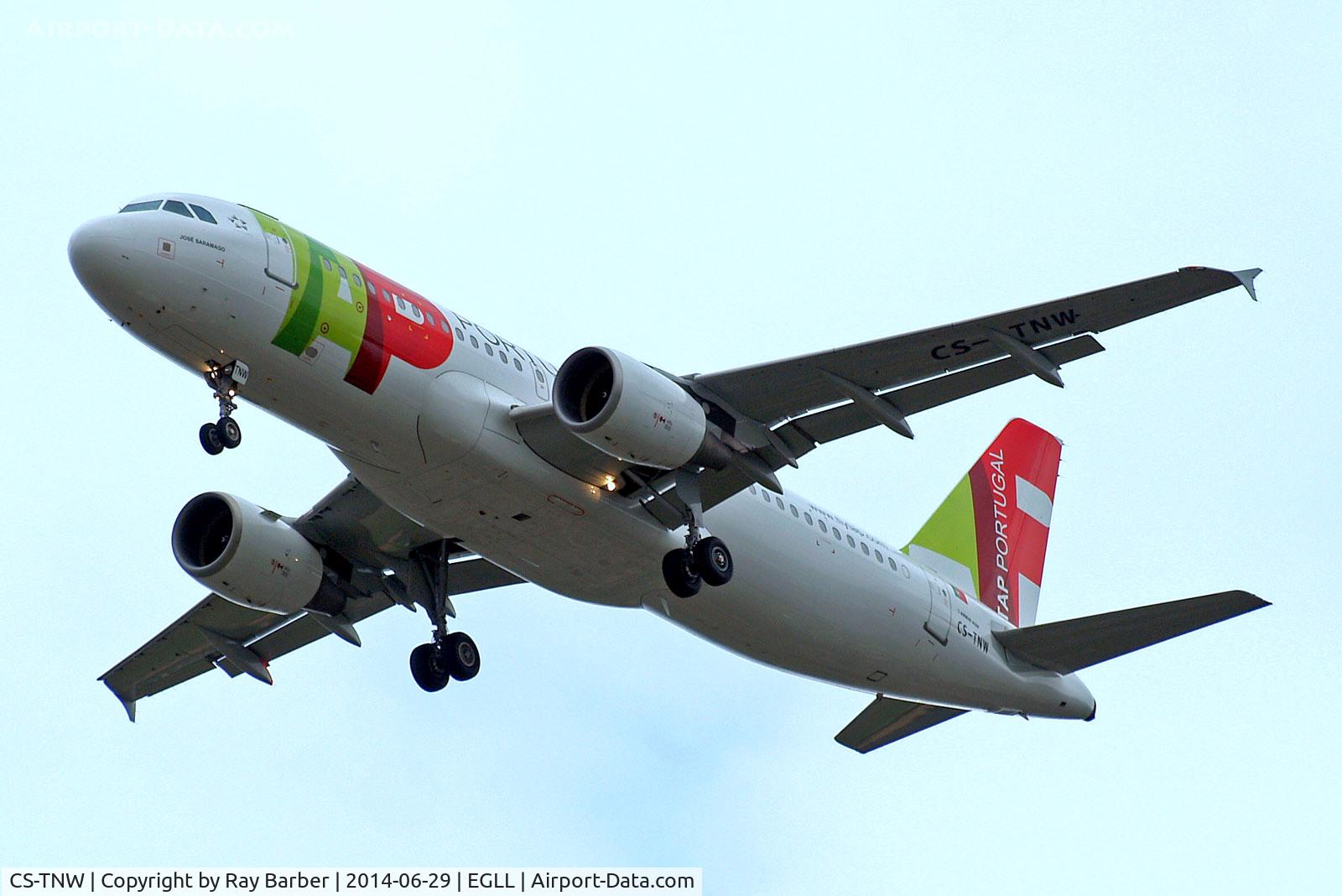 CS-TNW, 2006 Airbus A320-214 C/N 2792, CS-TNW   Airbus A320-214 [2792] (TAP Portugal) Home~G 29/06/2014