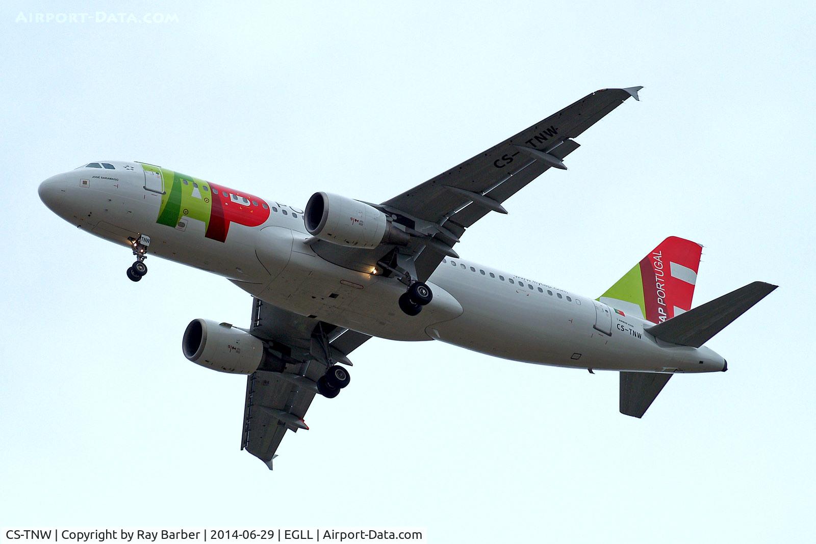 CS-TNW, 2006 Airbus A320-214 C/N 2792, CS-TNW   Airbus A320-214 [2792] (TAP Portugal) Home~G 29/06/2014