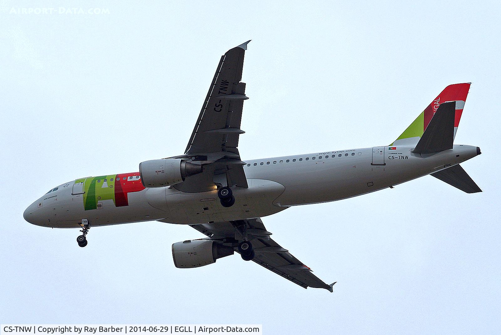 CS-TNW, 2006 Airbus A320-214 C/N 2792, CS-TNW   Airbus A320-214 [2792] (TAP Portugal) Home~G 29/06/2014