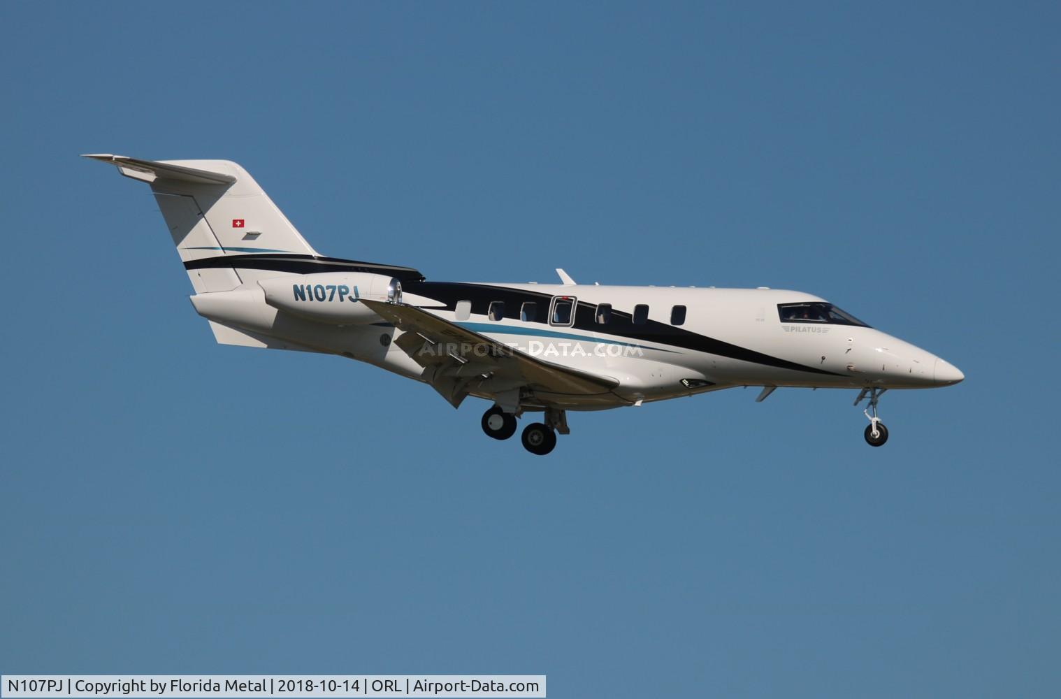 N107PJ, 2018 Pilatus PC-24 C/N 107, PC-24