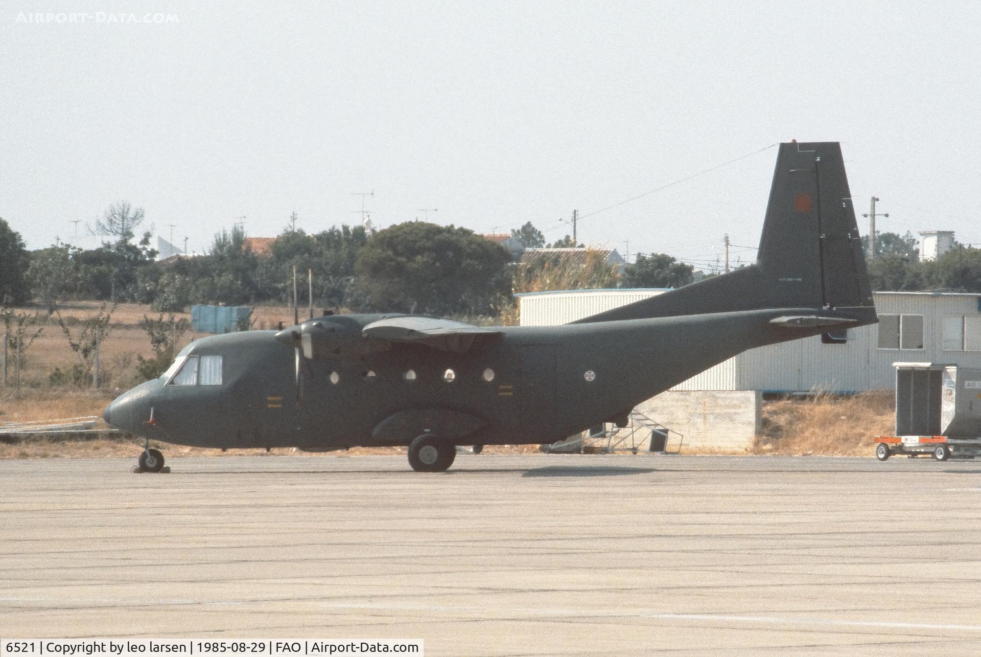 6521, 1976 CASA 212-100 Aviocar C/N 56, Faro 29.8.1985