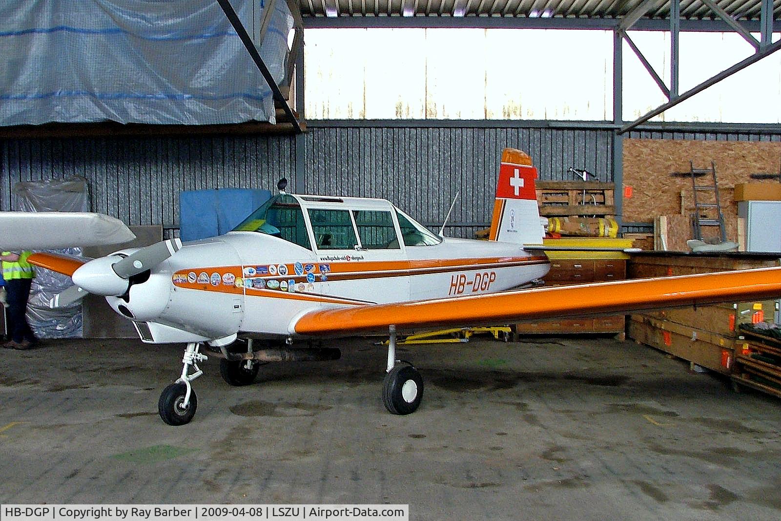 HB-DGP, 1980 Varga 2150A Kachina C/N VAC-158-80, HB-DGP   Varga 2150A Kachina [VAC-158-80] Buttwil~HB 08/04/2009