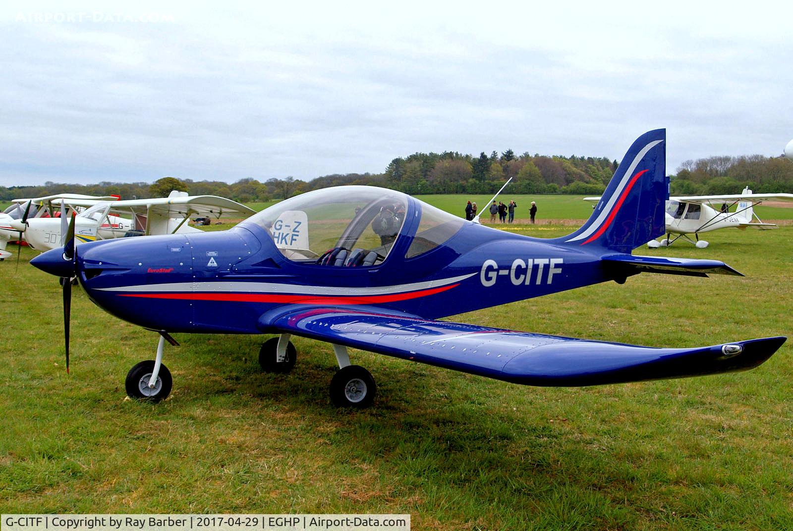 G-CITF, 2015 Evektor EV-97 Eurostar SL C/N 2015-4223, G-CITF   Evektor EV-97 SportStar SL [2015-4223] Popham~G 29/04/2017