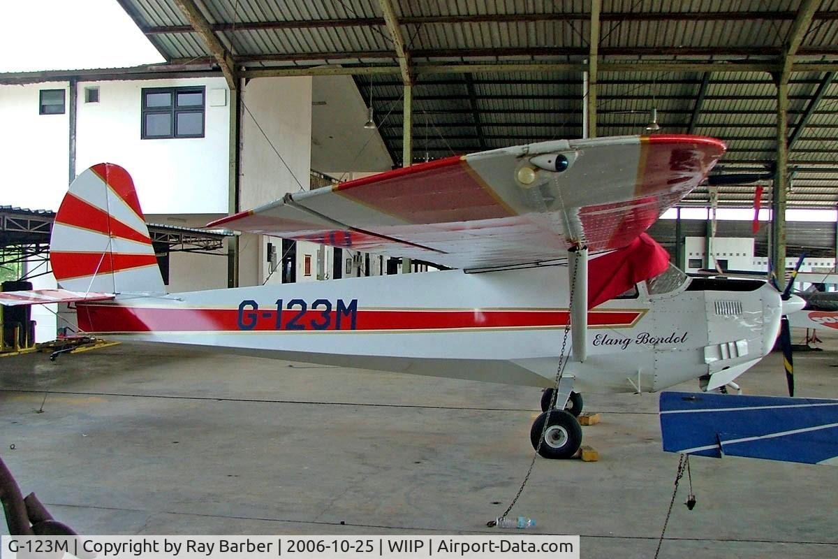 G-123M, Schweizer SGU 2-22M C/N Not found G-123M, G-123M   Schweizer SGU-2-22M [Unknown] (Indonesian Air Force) Jakarta-Pondok Cabe~PK 25/10/2006