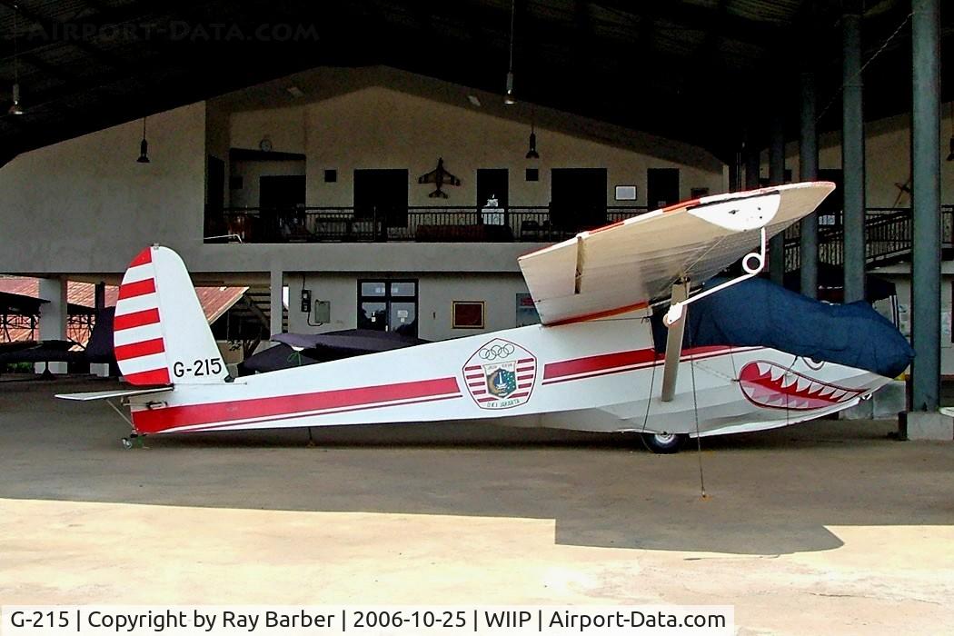 G-215, Schweitzer SGU 2-22 C/N Not found G-125, G-215   Schweizer SGU-2-22 [Unknown] (Indonesian Air Force) Jakarta-Pondok Cabe~PK 25/10/2006