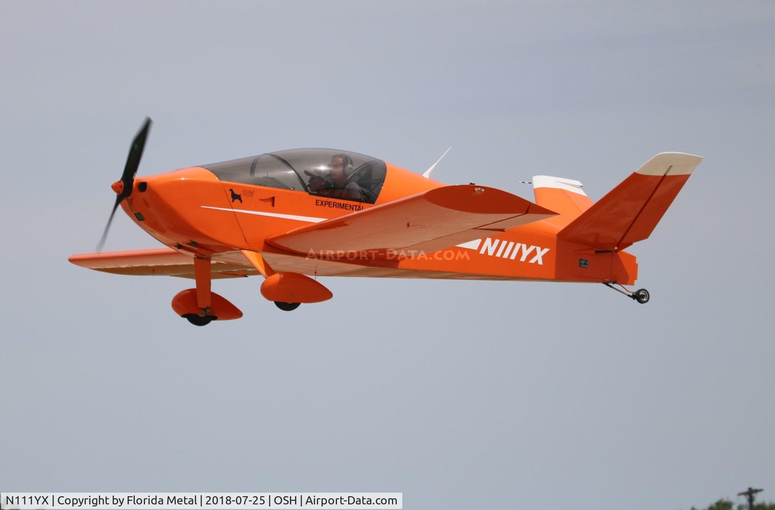 N111YX, Sonex Waiex C/N W0082, Sonex Waiex
