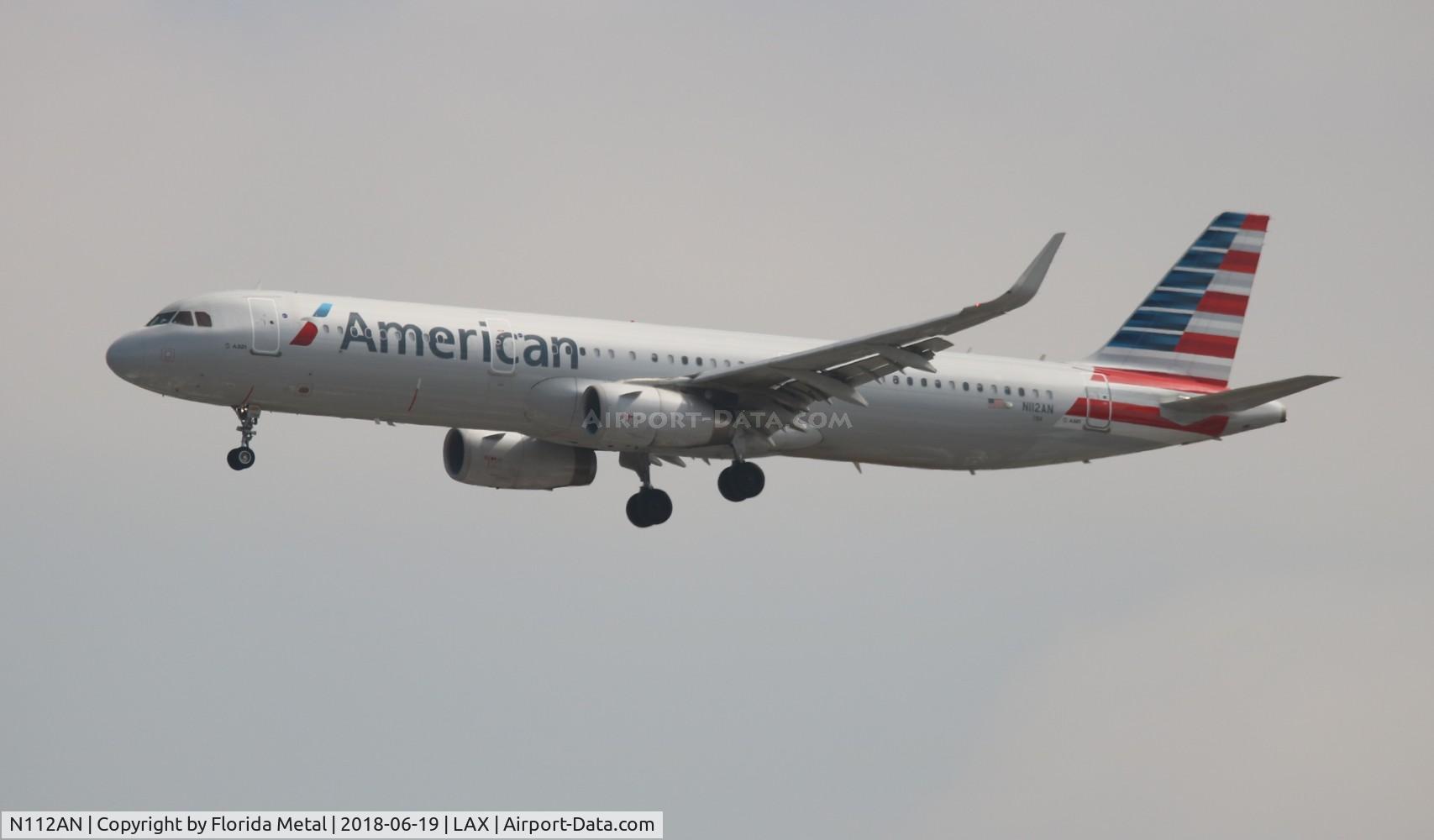 N112AN, 2014 Airbus A321-231 C/N 5991, American