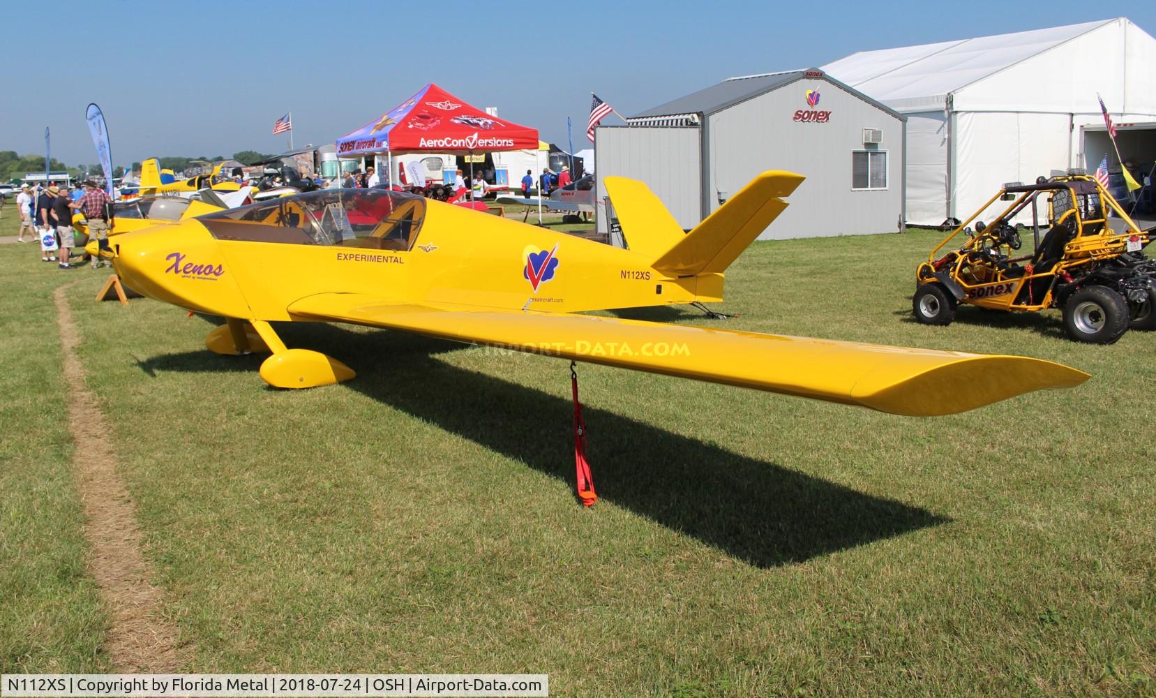 N112XS, 2003 Sonex Xenos C/N X0001, Sonex Xenos