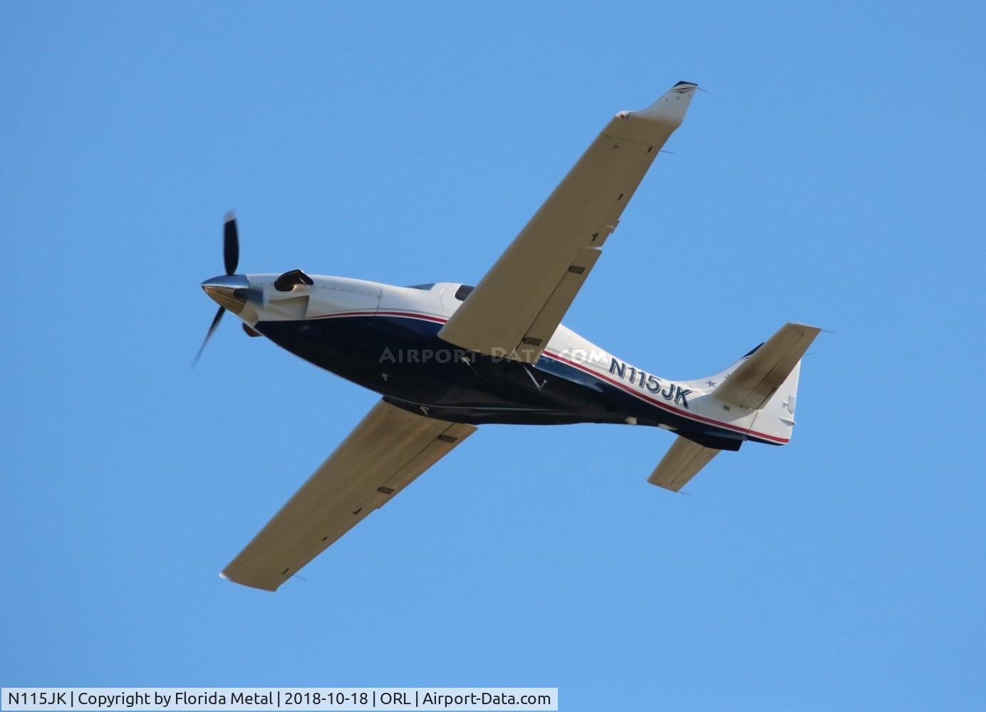 N115JK, 2007 Lancair Propjet C/N LIV-589, Lancair Propjet