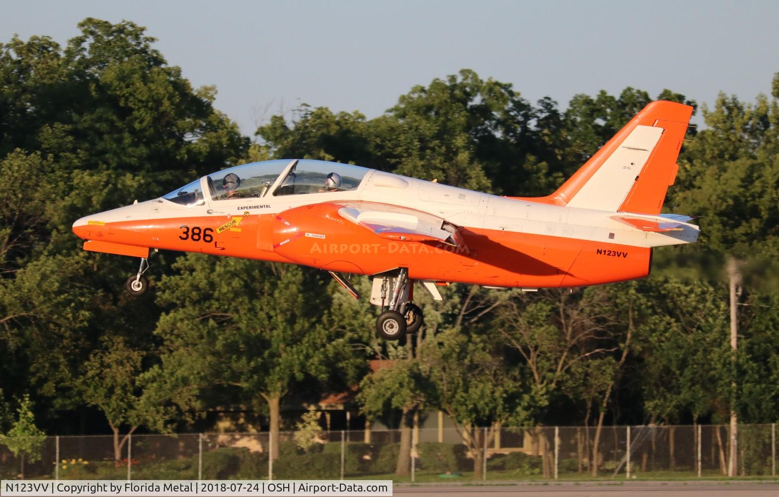 N123VV, SIAI-Marchetti S-211 C/N 010/02-007, S-211