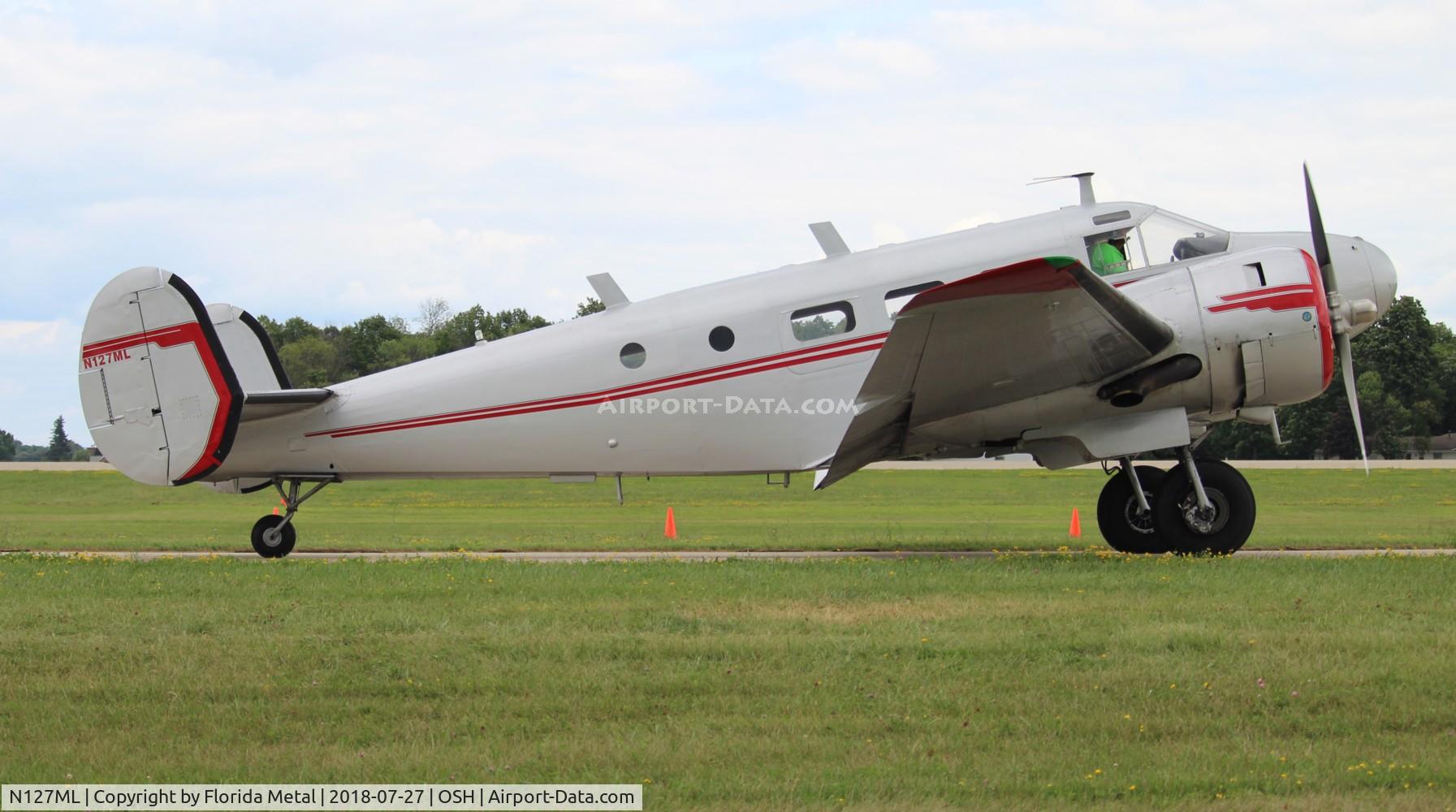 N127ML, 1946 Beech D18S C/N A-212, Beech D18S
