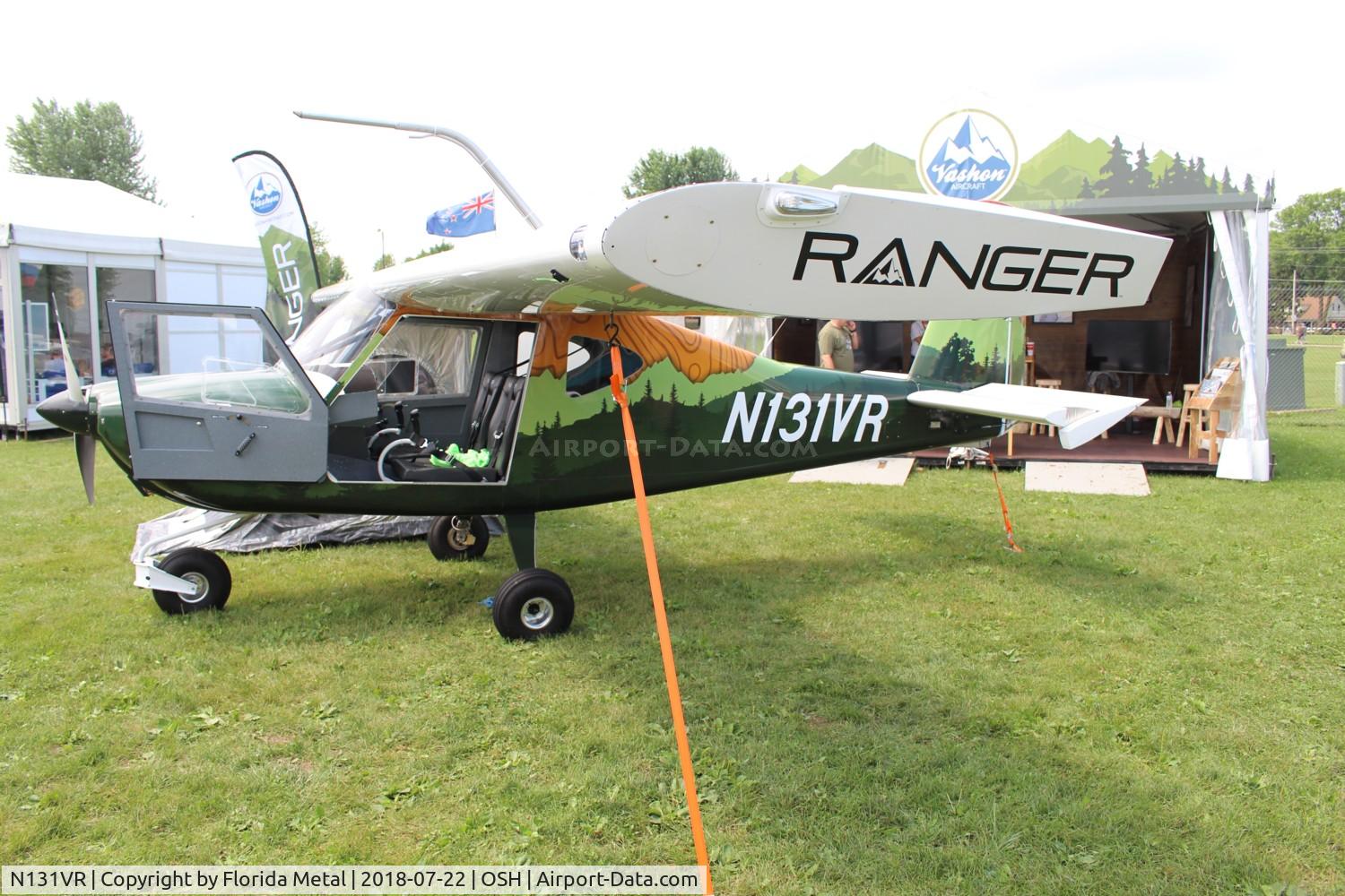 N131VR, 2017 Vashon Aircraft Ranger R7 C/N 10131, Ranger R7