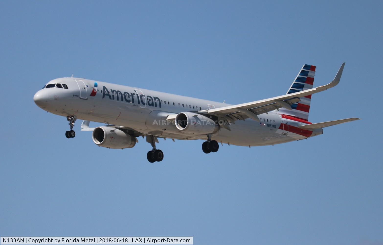 N133AN, 2015 Airbus A321-200 C/N 6482, American