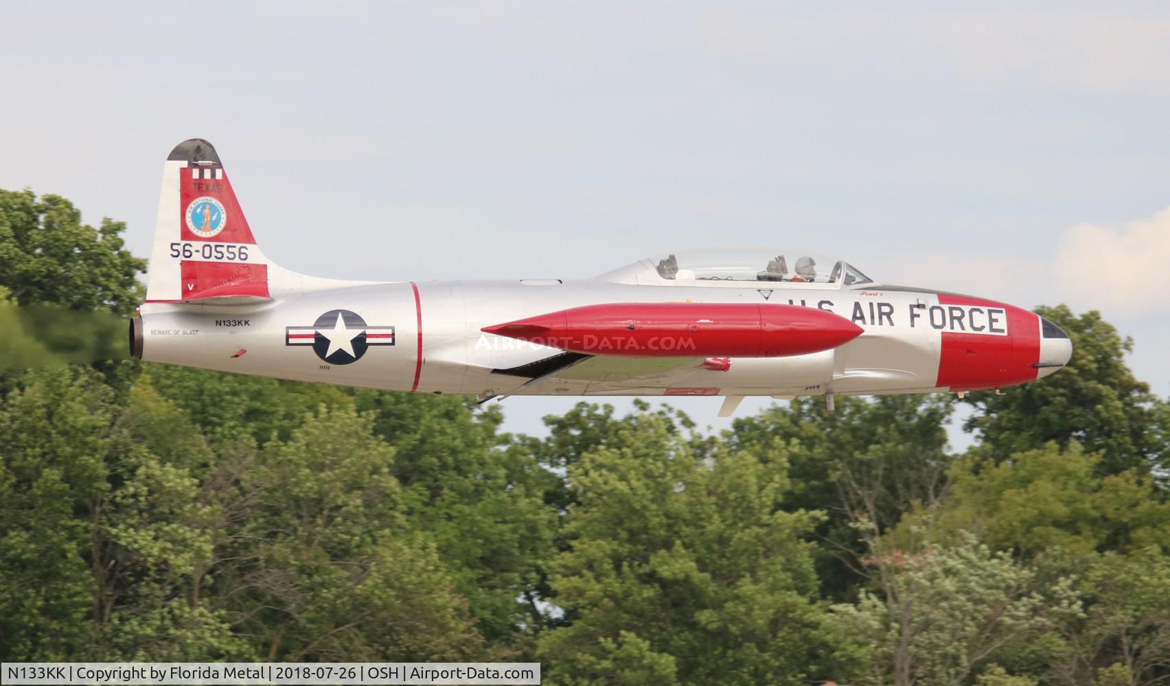 N133KK, Canadair T-33AN Silver Star 3 C/N T33-556, T-33AN