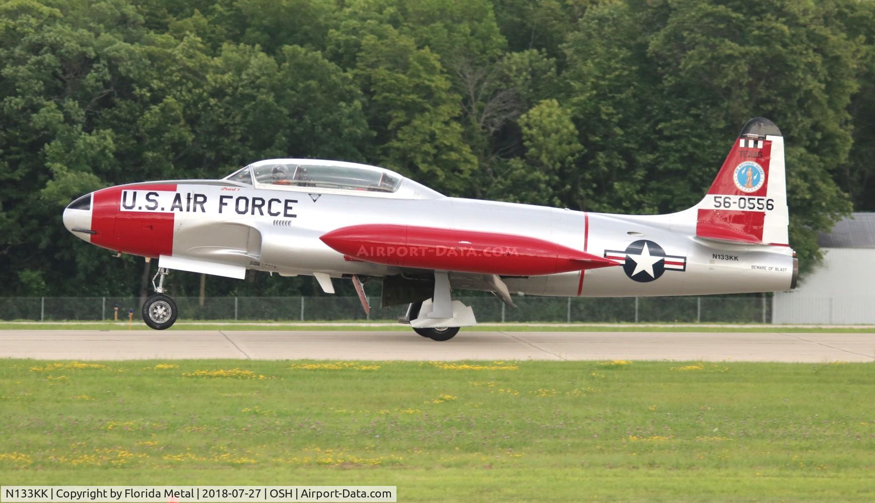 N133KK, Canadair T-33AN Silver Star 3 C/N T33-556, T-33AN
