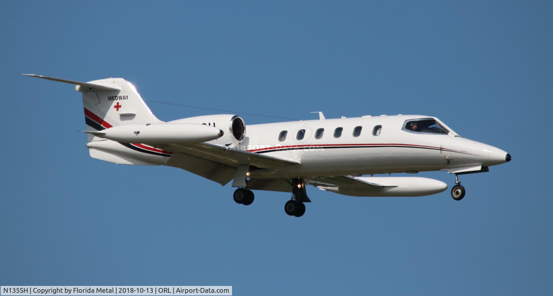 N135SH, 1981 Gates Learjet 35A C/N 335, Lear 35A
