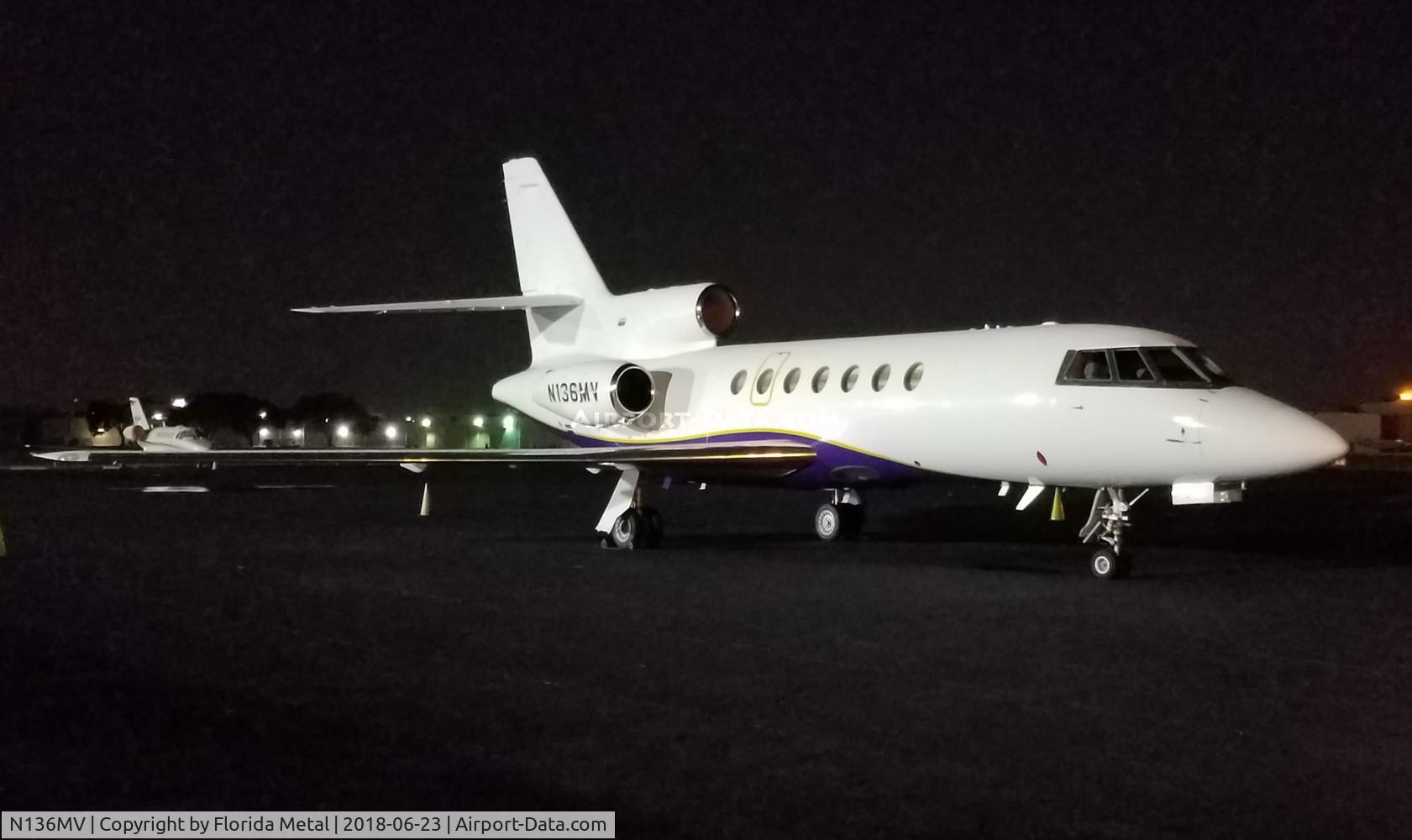 N136MV, 2001 Dassault Falcon 50EX C/N 311, Falcon 50
