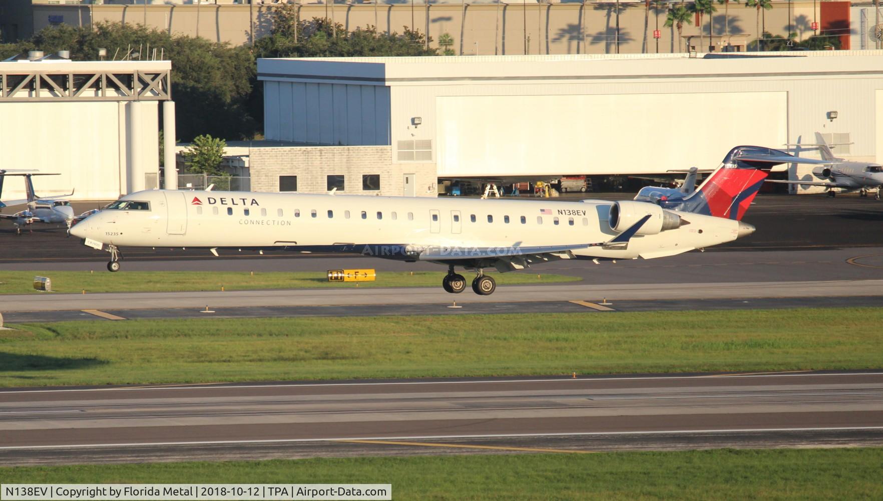 N138EV, 2010 Bombardier CRJ-900ER (CL-600-2D24) C/N 15235, Delta Connection