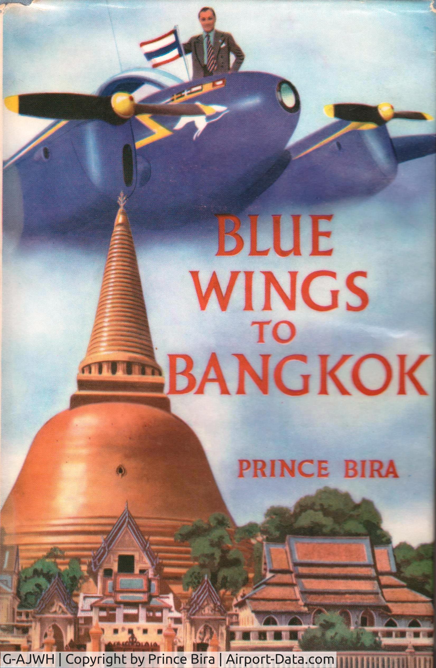G-AJWH, 1947 Miles M65 Gemini 1A C/N 6293, Book: BLUE WINGS TO BANGKOK