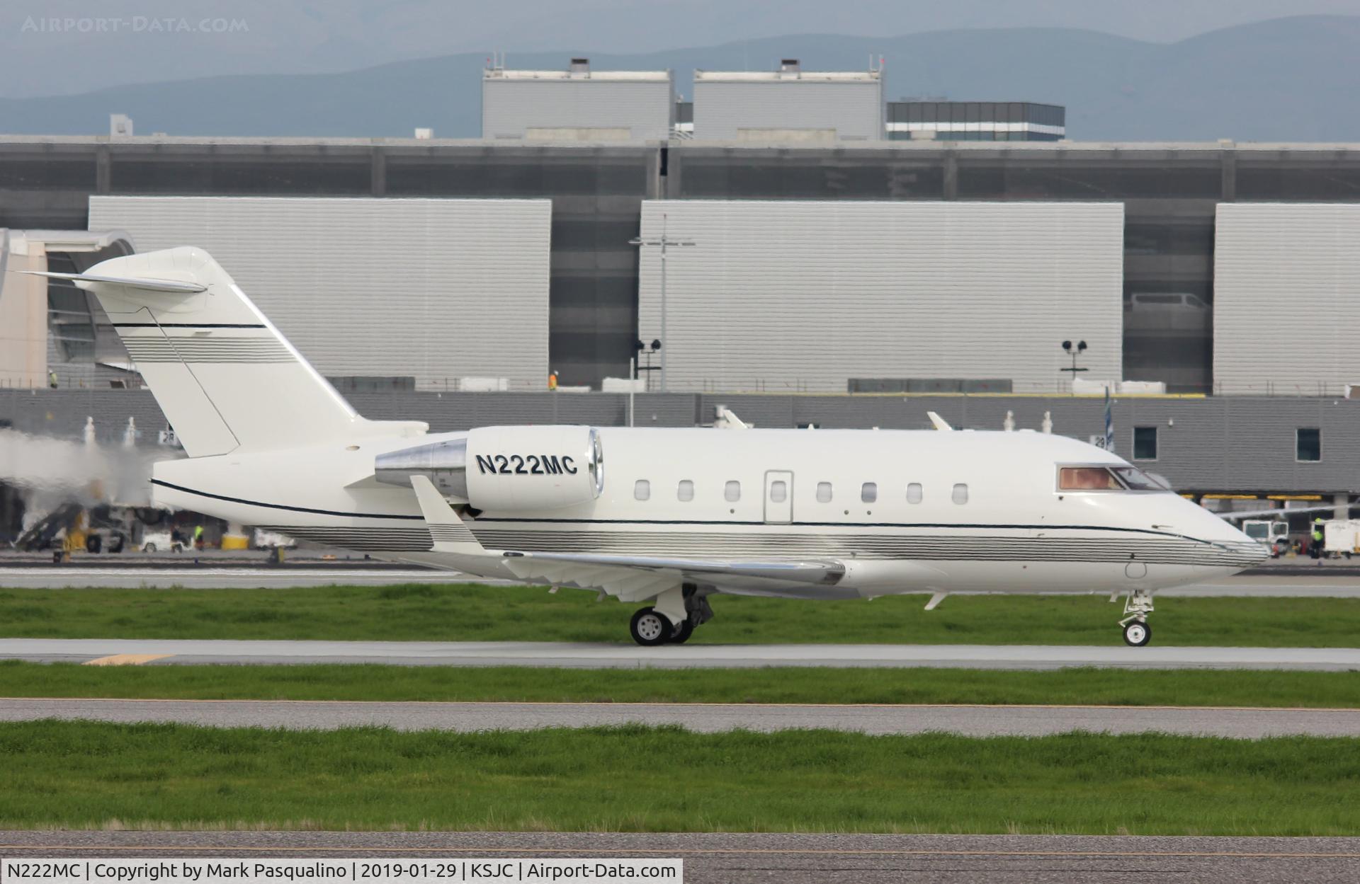 N222MC, 1996 Canadair Challenger 604 (CL-600-2B16) C/N 5329, Challenger 604
