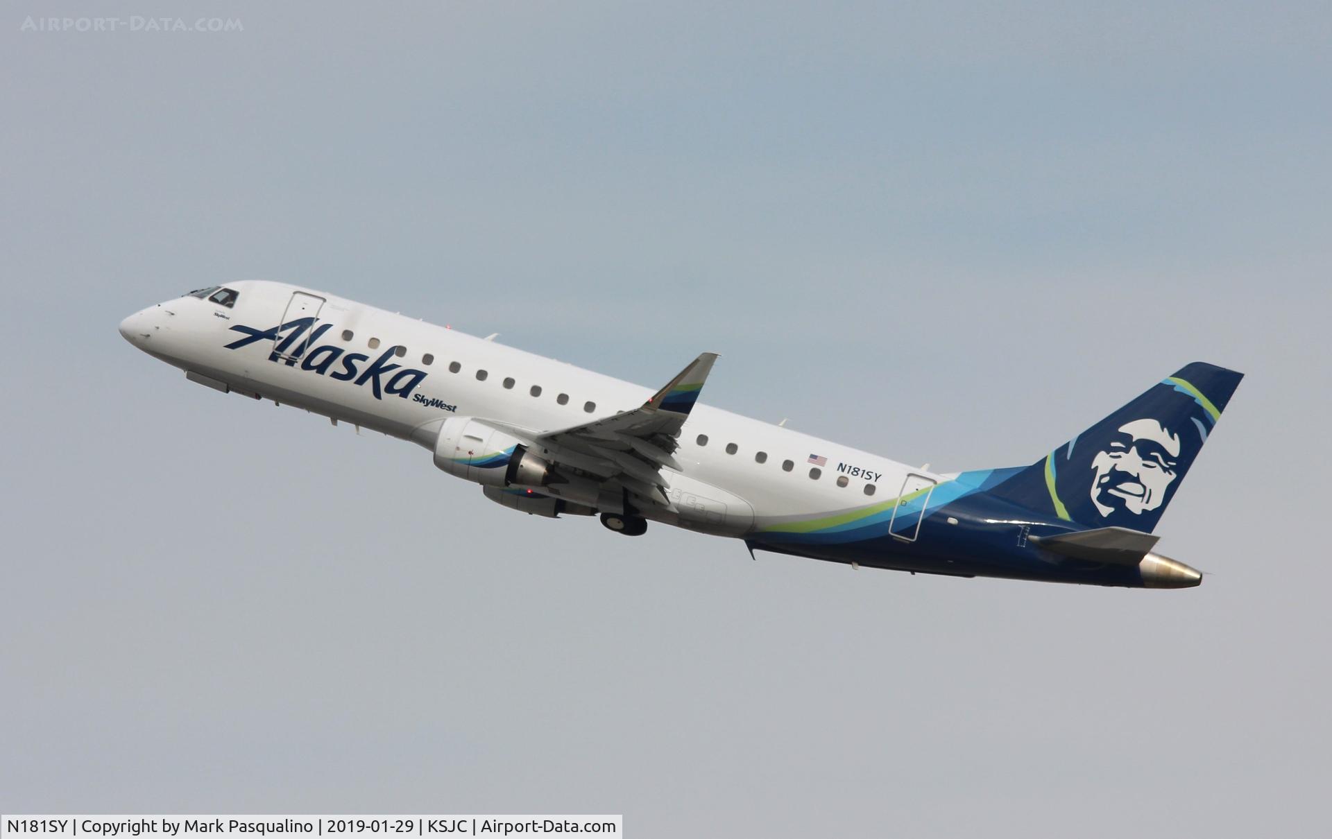 N181SY, 2016 Embraer 175LR (ERJ-170-200LR) C/N 17000574, ERJ-170-200LR