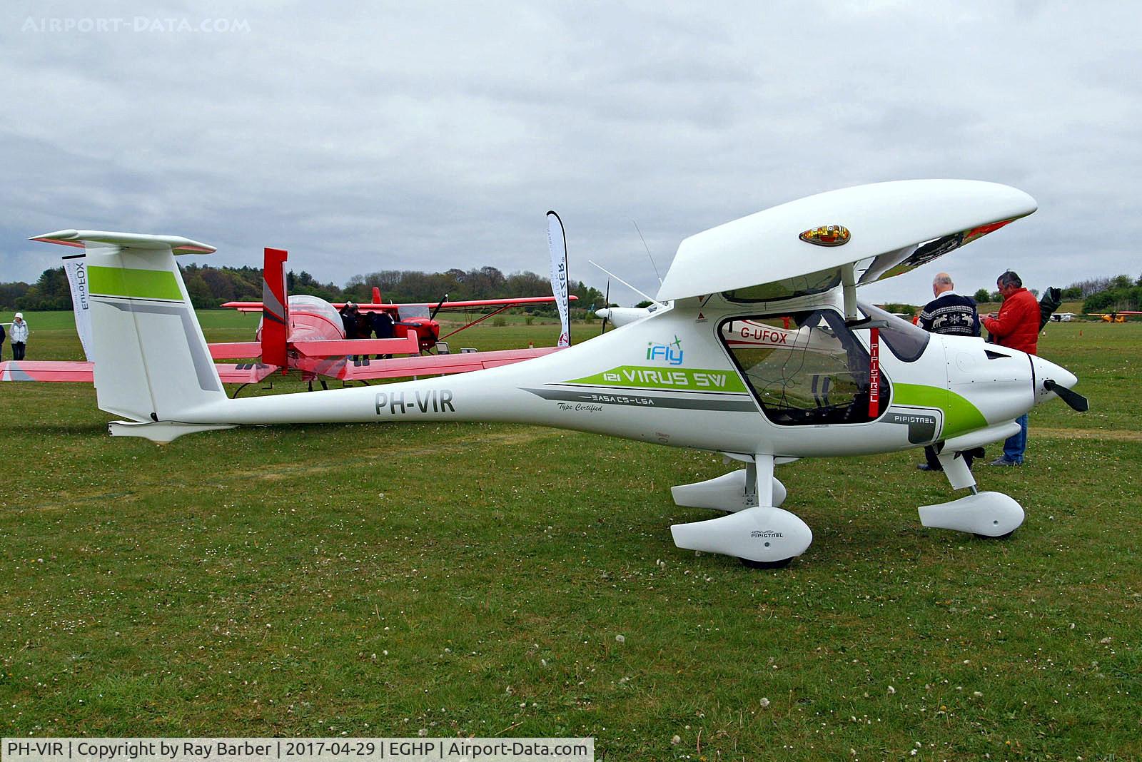 PH-VIR, 2016 Pipistrel Virus SW 121 C/N VSW 1210007, PH-VIR   Pipistrel Virus S-Wing 121 [VSW1210007] (iFly) Popham~G 29/04/2017