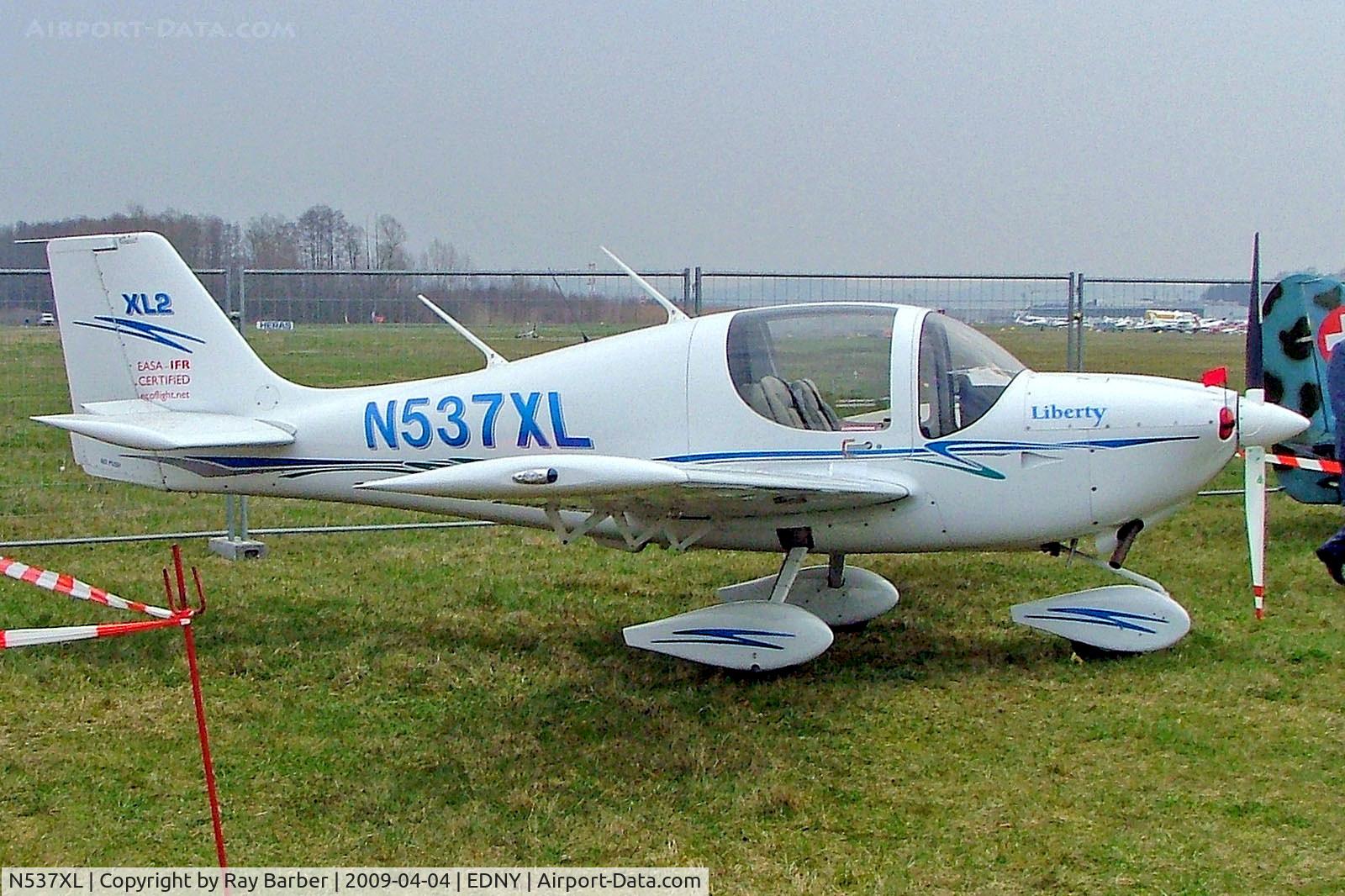 N537XL, 2006 Liberty XL-2 C/N 0031, N537XL   Liberty XL-2 [0031] Friedrichshafen~D 04/04/2009