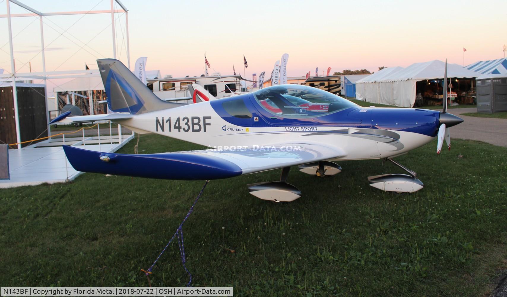 N143BF, 2018 Czech Sport Aircraft Sportcruiser C/N C0627, Sportcruiser