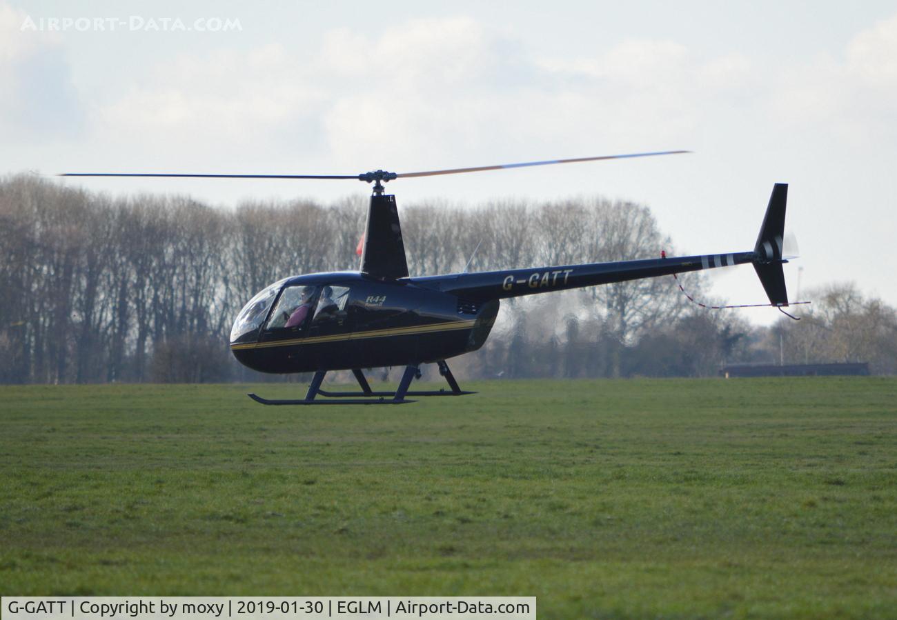 G-GATT, 2004 Robinson R44 Raven II C/N 10531, Robinson R44 Raven II at White Waltham.